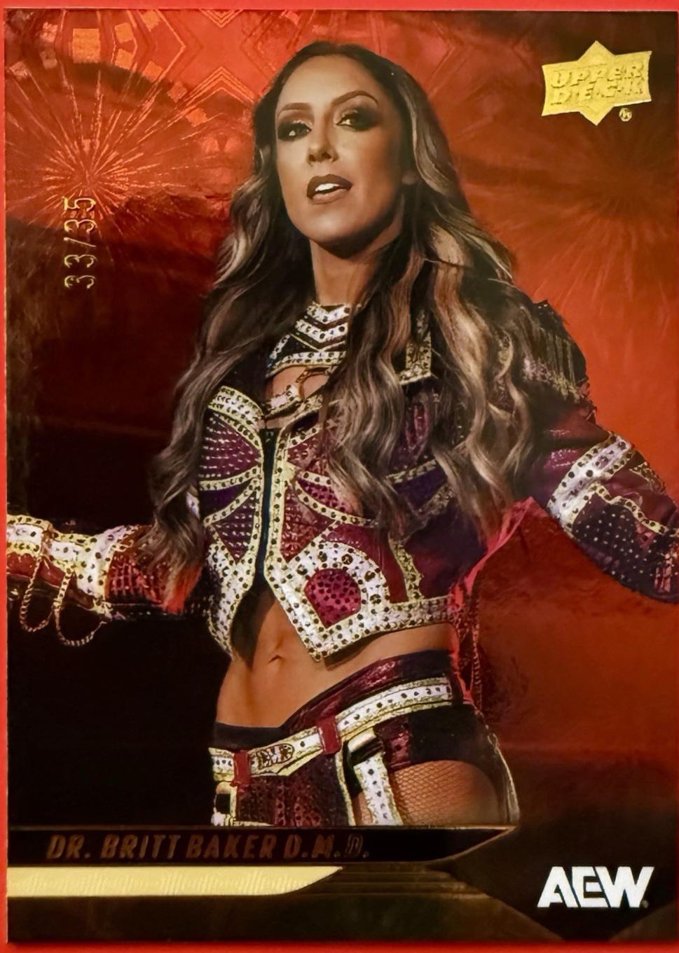Dr. Britt Baker D.M.D. [Gold Pyro] #37