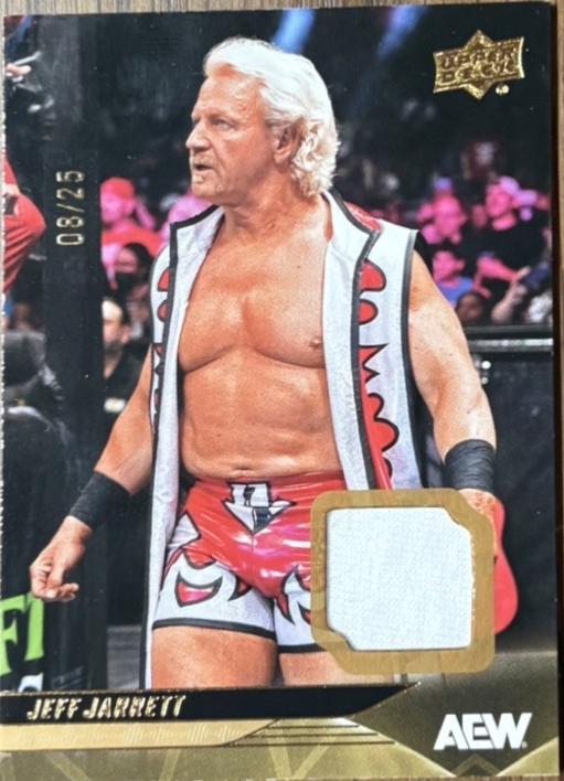 Jeff Jarrett [Gold Memorabilia Red] #24