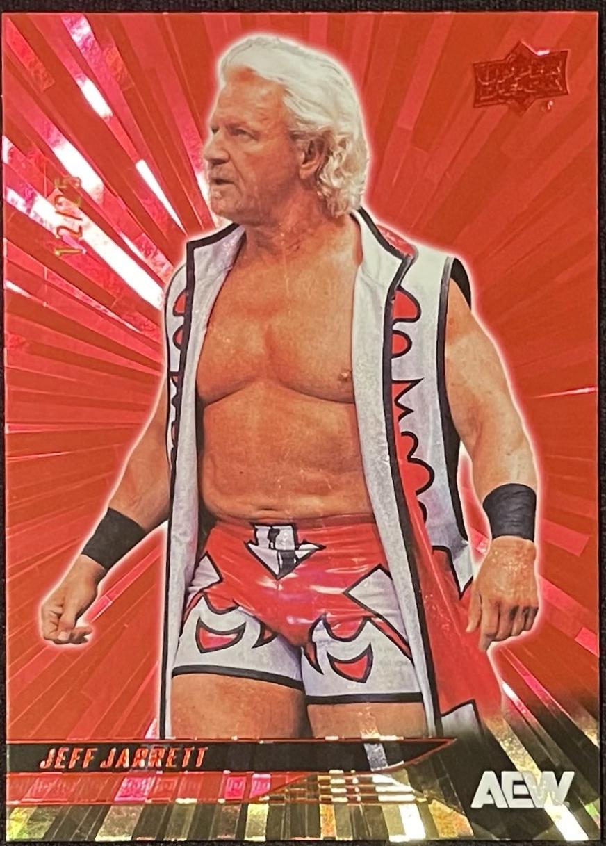 Jeff Jarrett [Outburst Red] #24