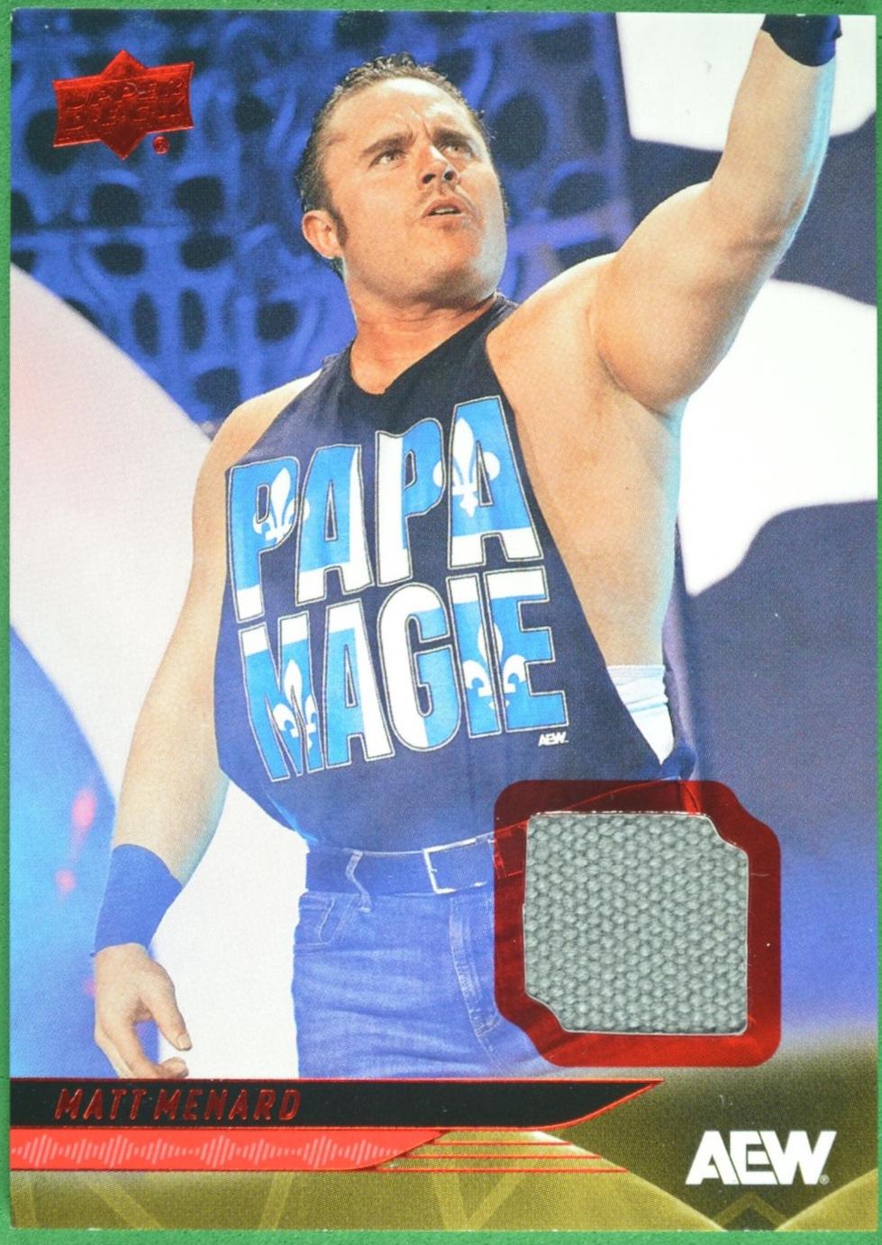Matt Menard [Memorabilia Red] #8