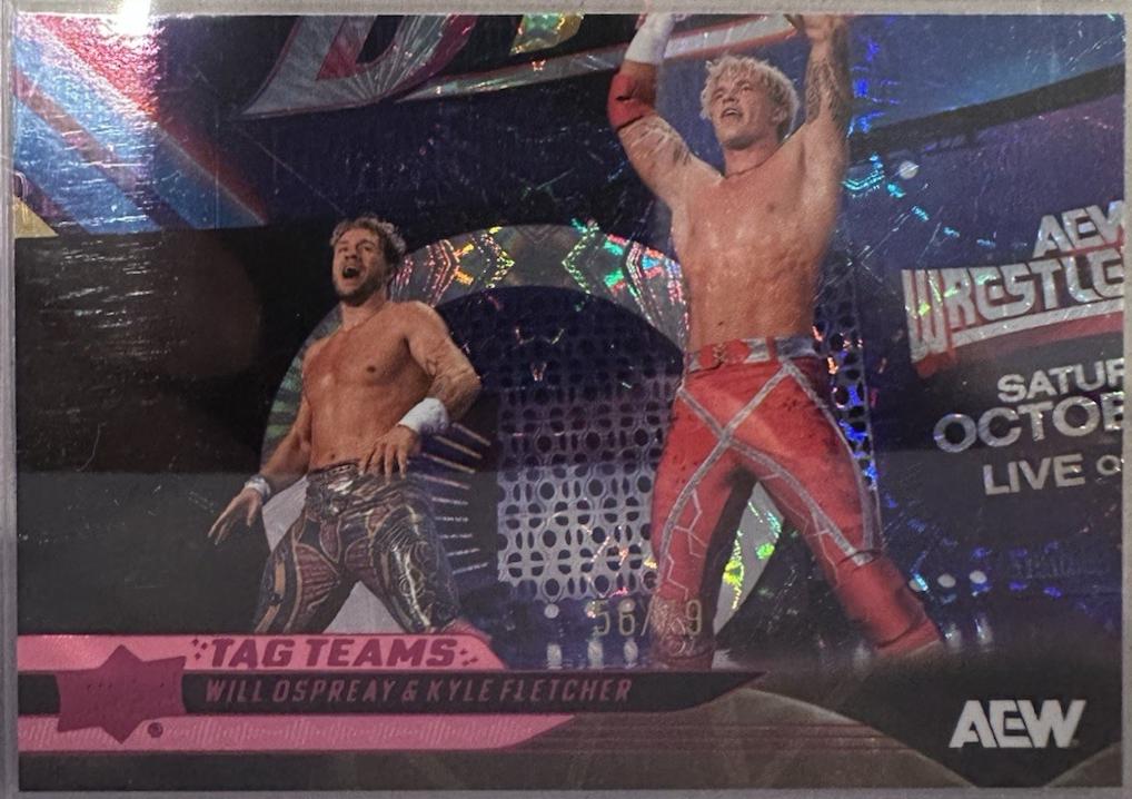 Will Ospreay / Kyle Fletcher [Pink Pyro] #86