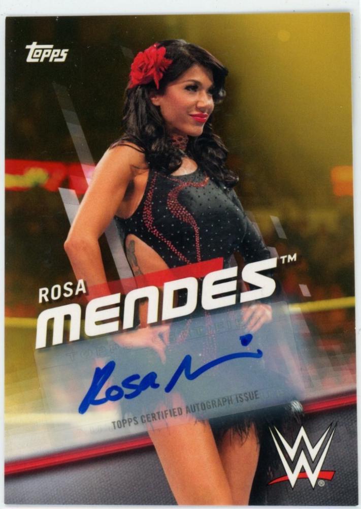 Rosa Mendes [Gold Autograph] #32