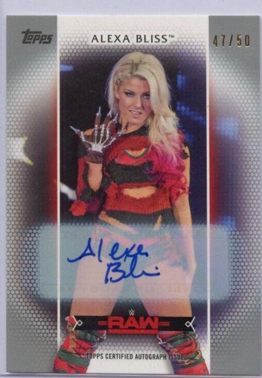 Alexa Bliss [Silver Autograph] #R-13