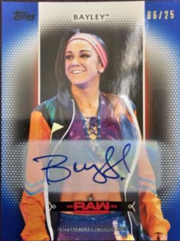 Bayley [Blue Autograph] #R-15