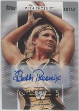 Beth Phoenix [Silver Autograph] #R-44