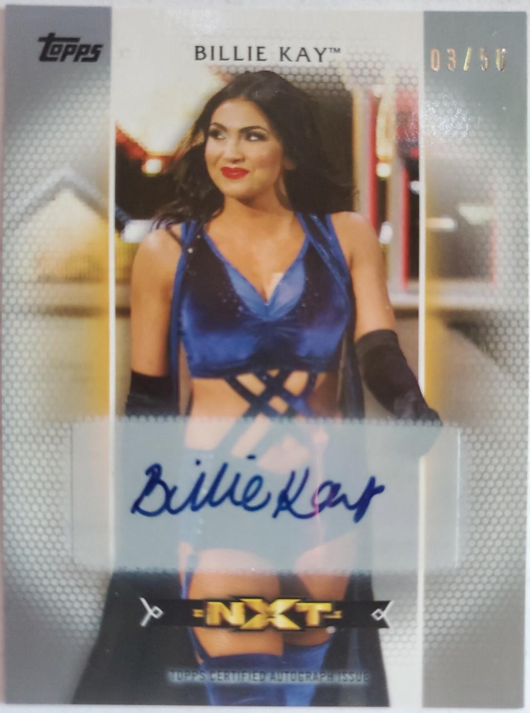 Billie Kay [Silver Autograph] #R-3