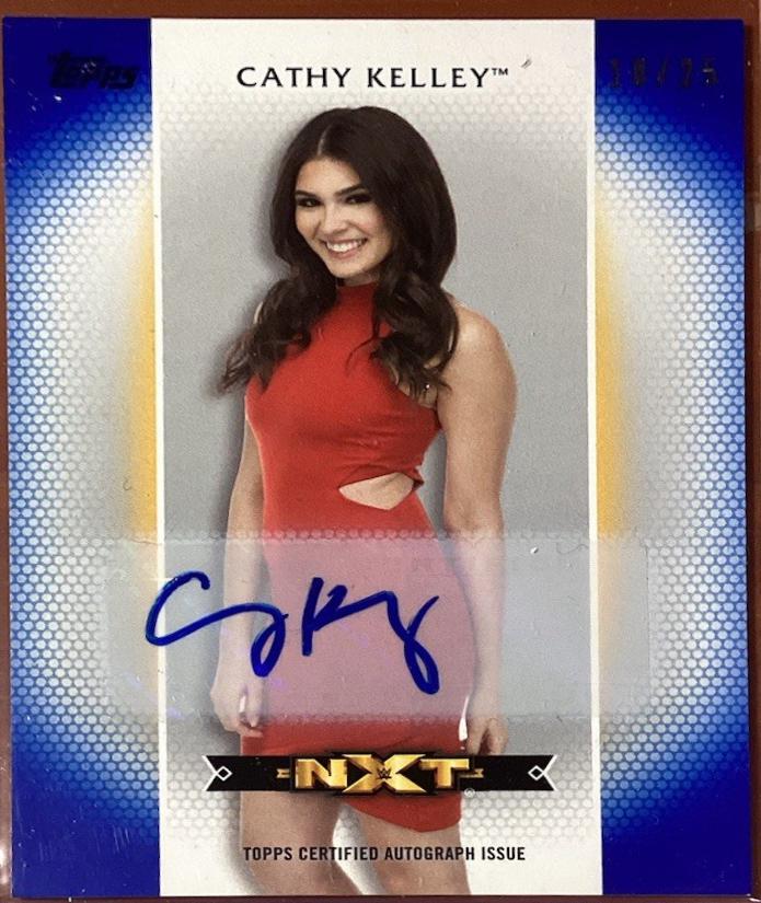 Cathy Kelley [Blue Autograph] #R-4