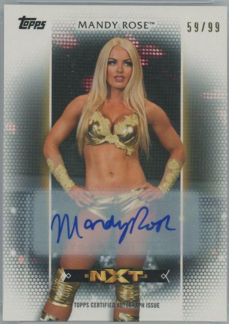 Mandy Rose [Autograph] #R-8