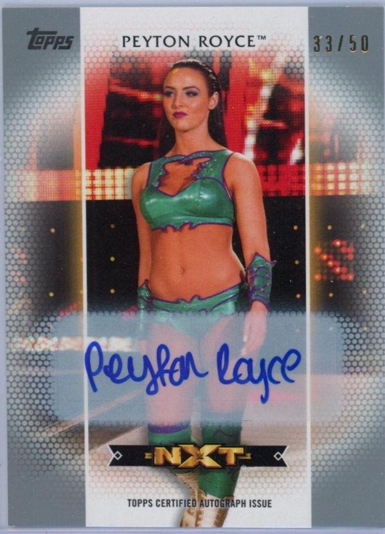 Peyton Royce [Silver Autograph] #R-10