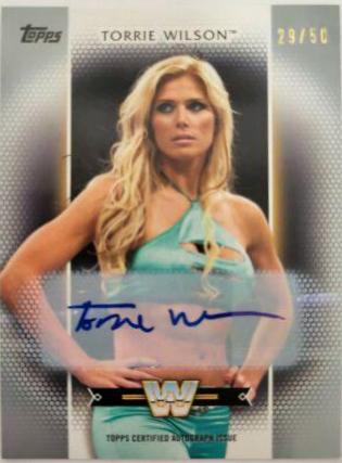 Torrie Wilson [Silver Autograph] #R-50