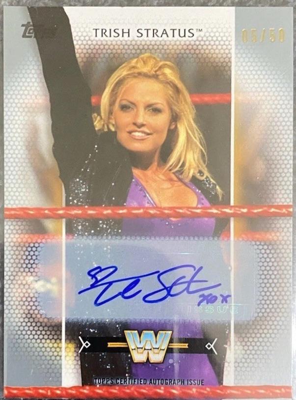 Trish Stratus [Silver Autograph] #R-42