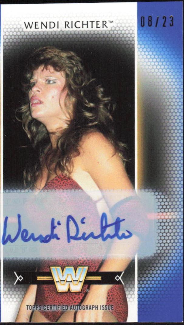 Wendi Richter [Blue Autograph] #R-43