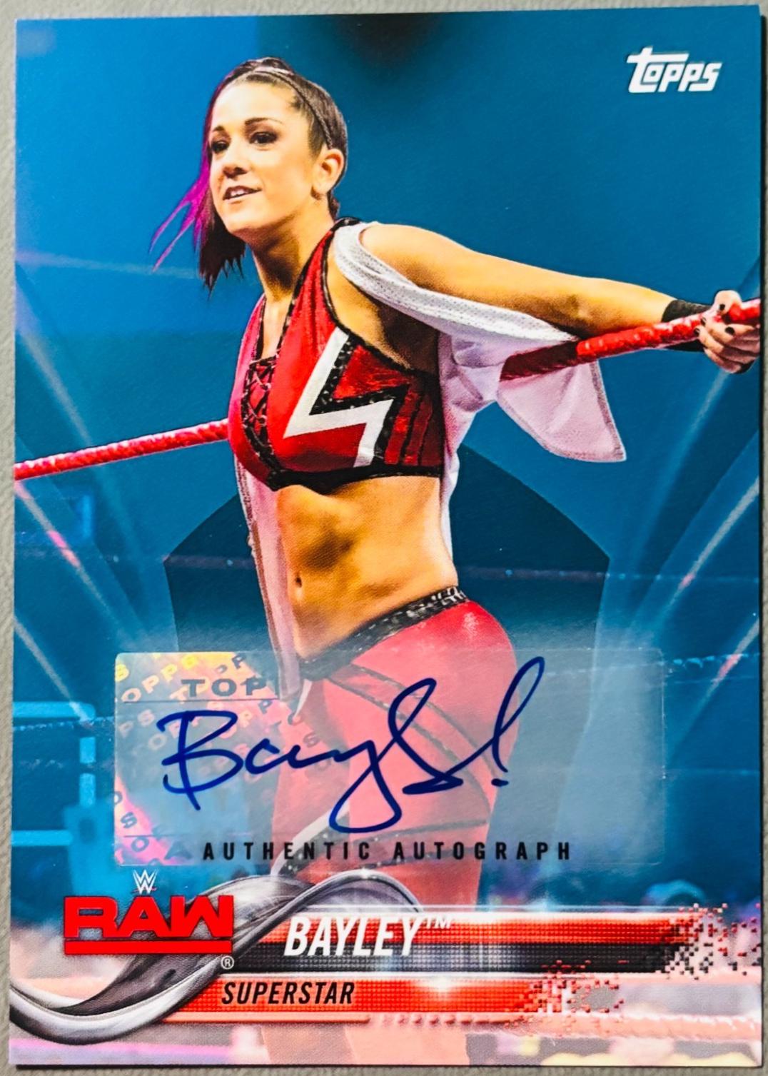 Bayley [Blue Autograph] #107