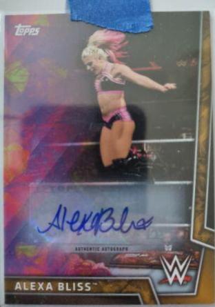 Alexa Bliss [Gold Autograph] #1