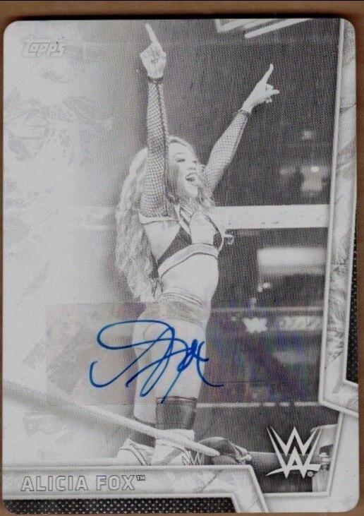 Alicia Fox [Black Autograph] #2