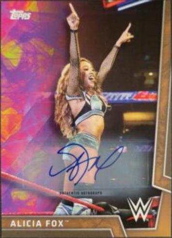 Alicia Fox [Bronze Autograph] #2