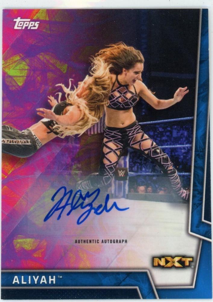 Aliyah [Blue Autograph] #32