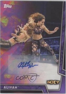 Aliyah [Purple Autograph] #32