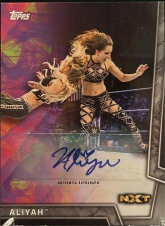Aliyah [Silver Autograph] #32