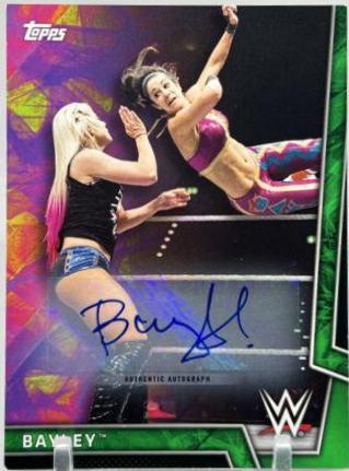 Bayley [Green Autograph] #4