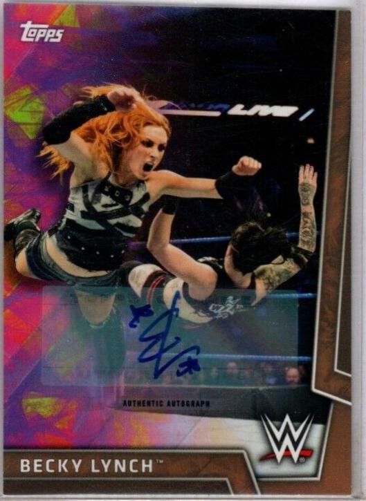Becky Lynch [Bronze Autograph] #5