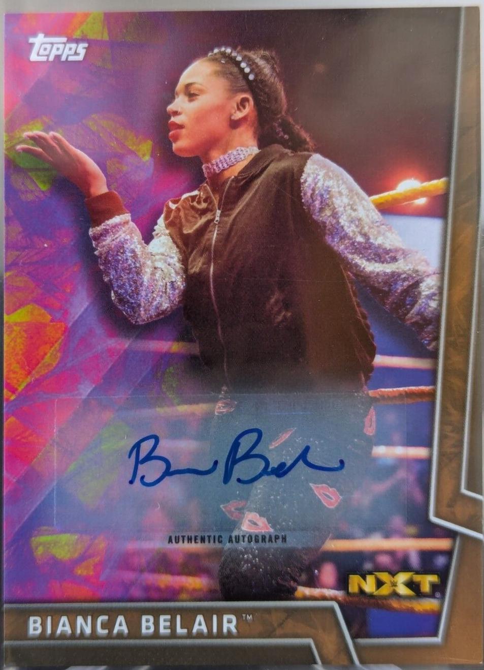 Bianca Belair [Gold Autograph] #33