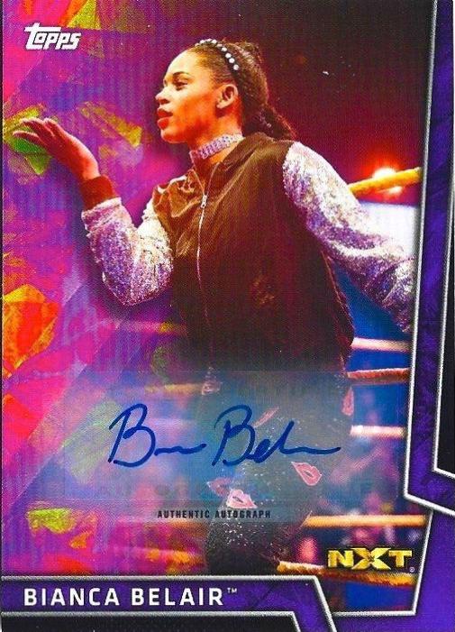 Bianca Belair [Purple Autograph] #33
