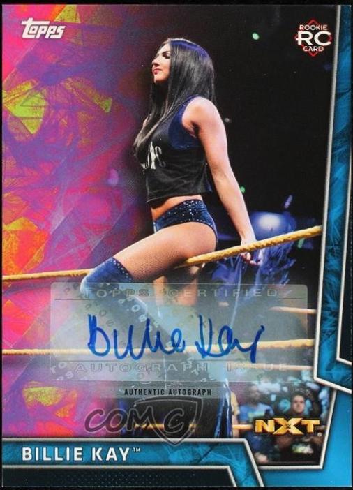 Billie Kay [Blue Autograph] #34