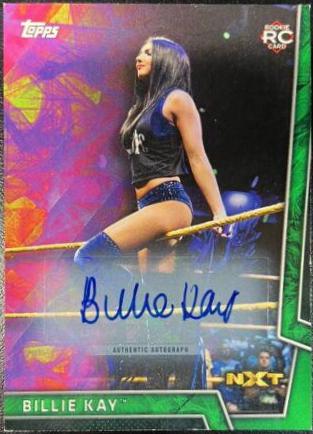 Billie Kay [Green Autograph] #34
