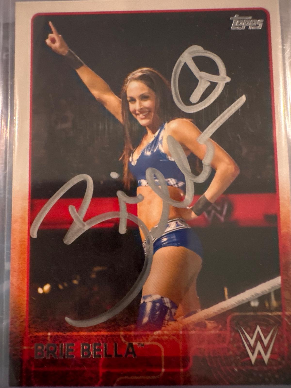 Brie Bella [Black Autograph] #6