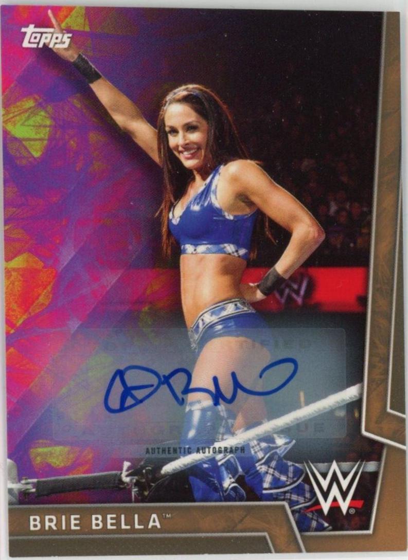 Brie Bella [Bronze Autograph] #6