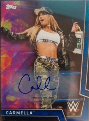 Carmella [Blue Autograph] #7