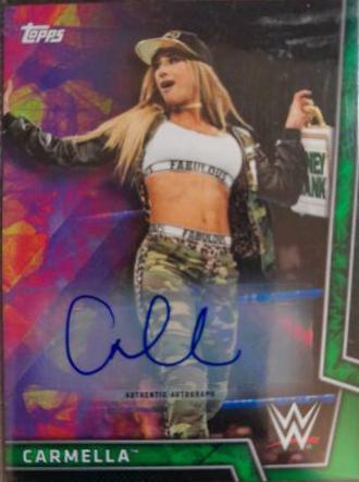 Carmella [Green Autograph] #7