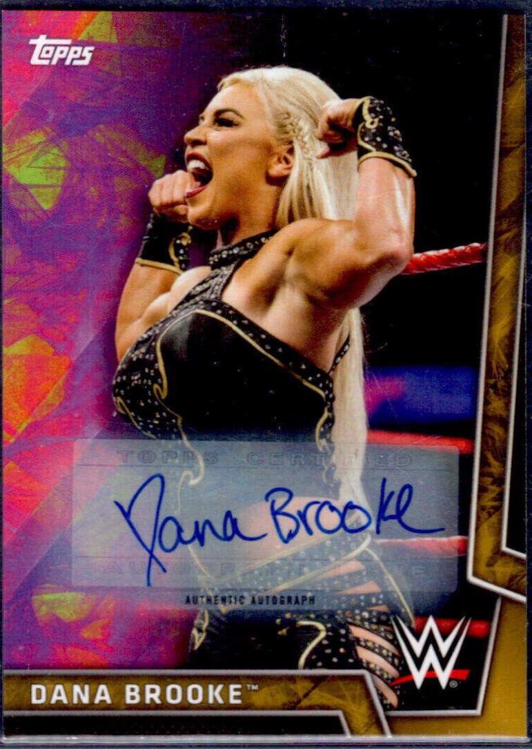 Dana Brooke [Gold Autograph] #11