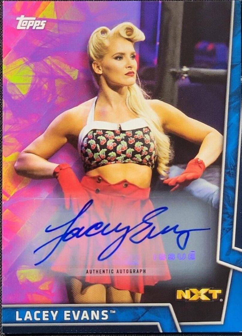 Lacey Evans [Blue Autograph] #40