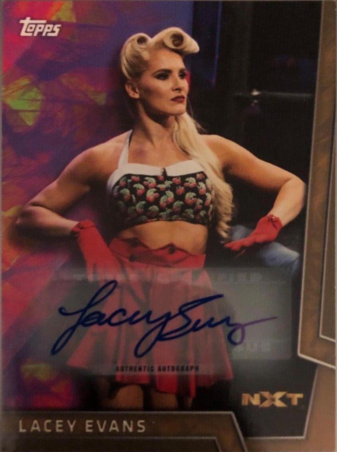 Lacey Evans [Bronze Autograph] #40