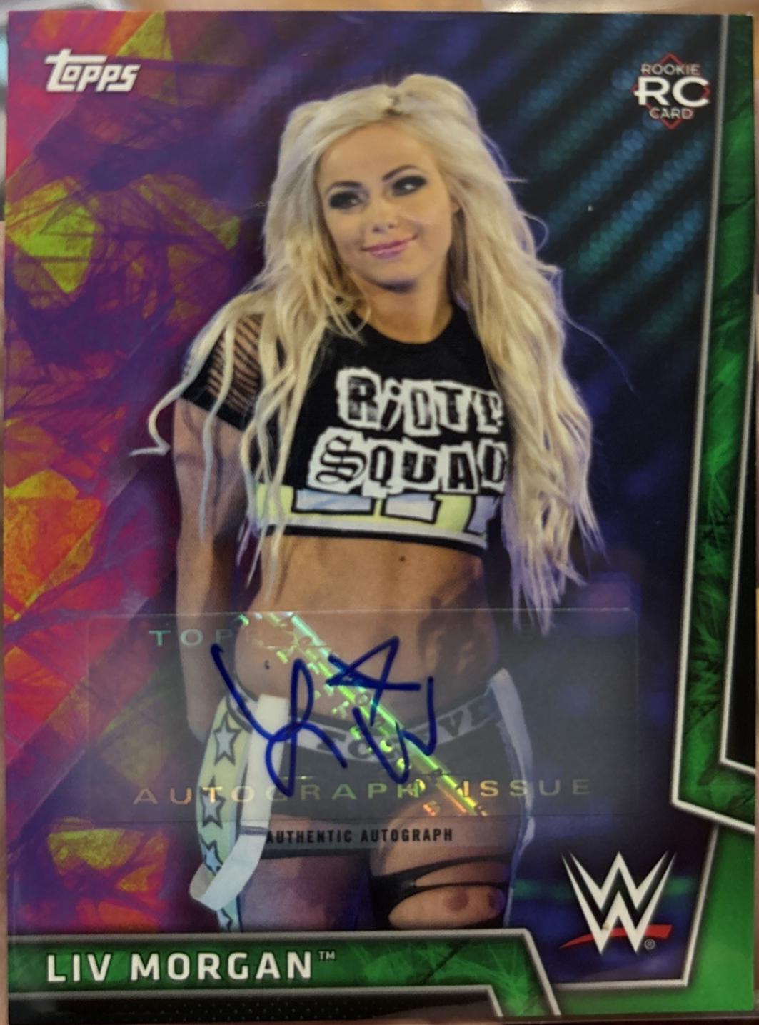 Liv Morgan [Purple Autograph] #15