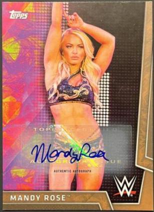 Mandy Rose [Bronze Autograph] #16