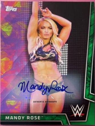Mandy Rose [Green Autograph] #16