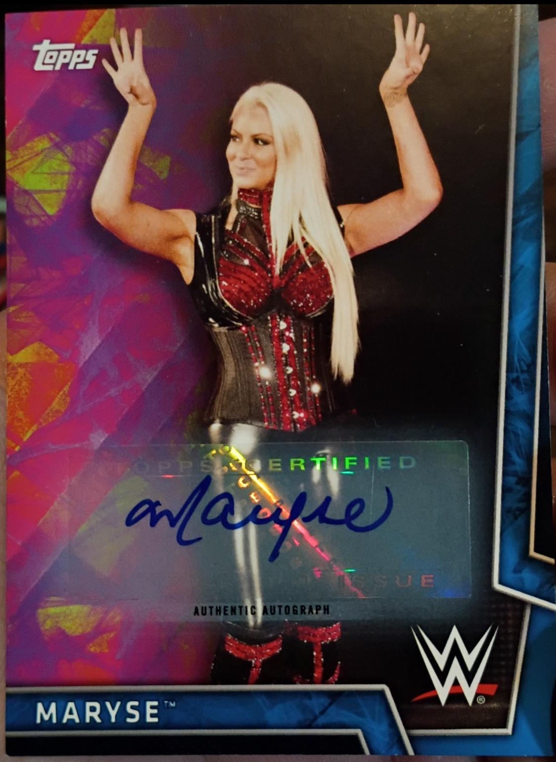Maryse [Blue Autograph] #18
