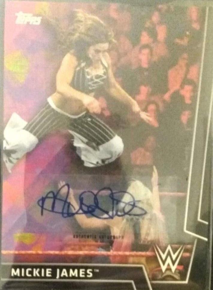 Mickie James [Black Autograph] #19