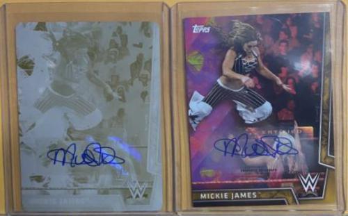 Mickie James [Gold Autograph] #19