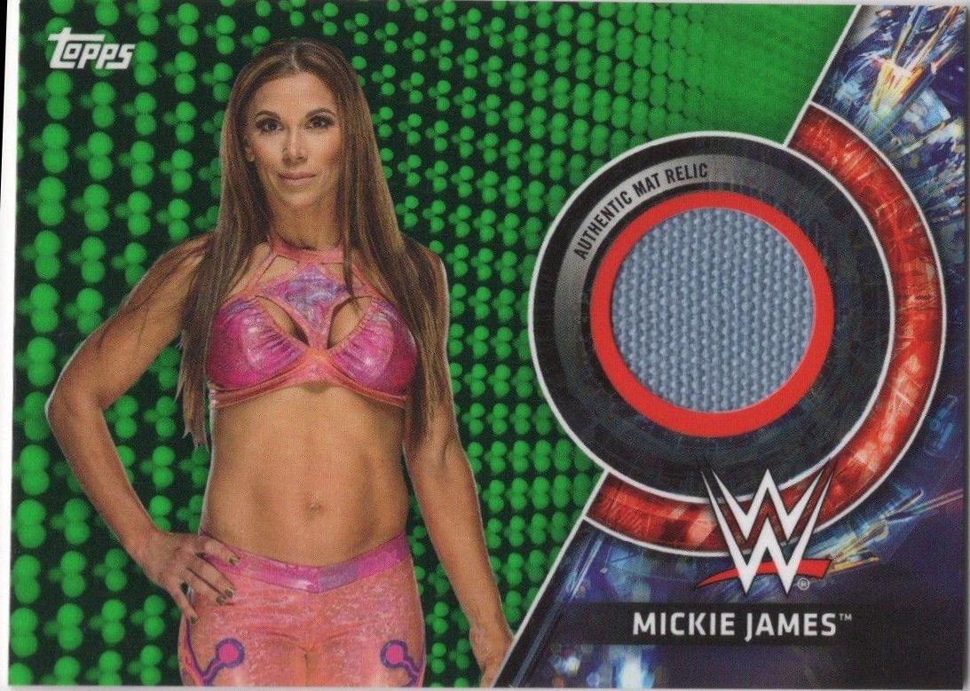 Mickie James [Green Autograph] #19