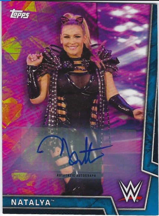 Natalya [Blue Autograph] #21