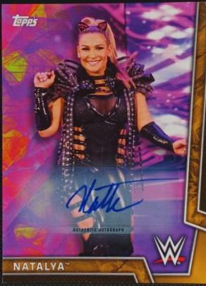 Natalya [Gold Autograph] #21
