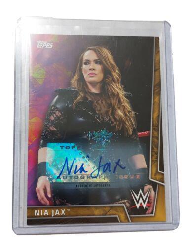 Nia Jax [Gold Autograph] #22
