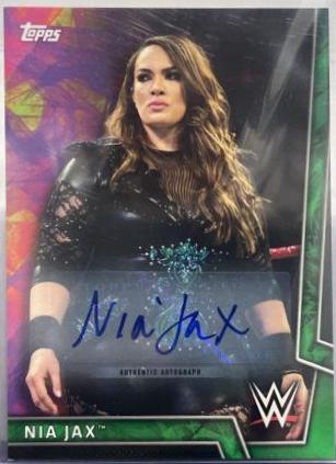 Nia Jax [Green Autograph] #22