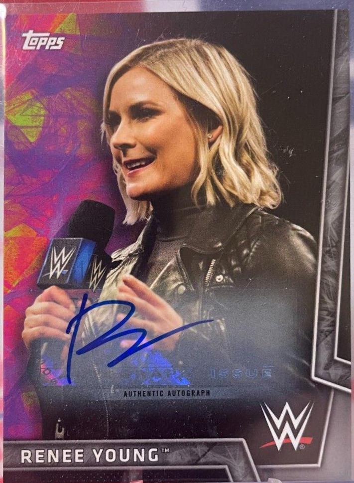 Renee Young [Silver Autograph] #24