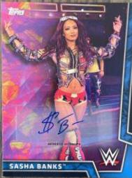 Sasha Banks [Blue Autograph] #28