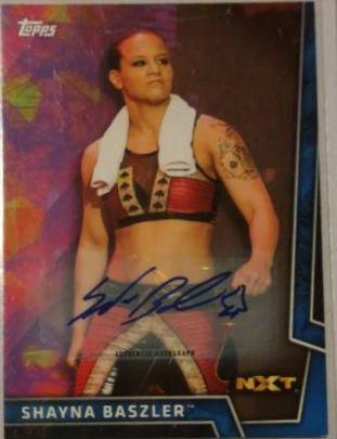 Shayna Baszler [Blue Autograph] #43